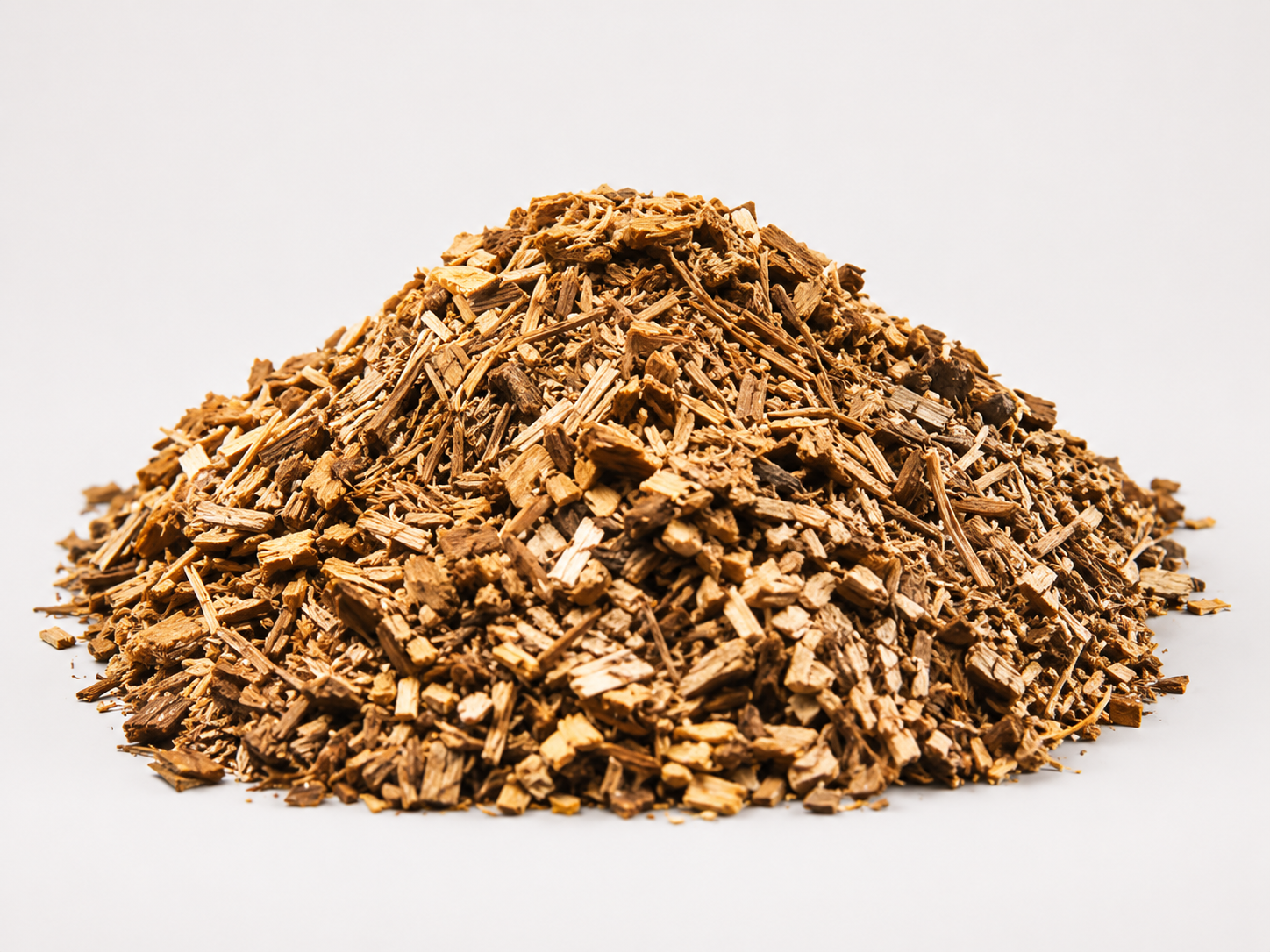 Recovered wood chips