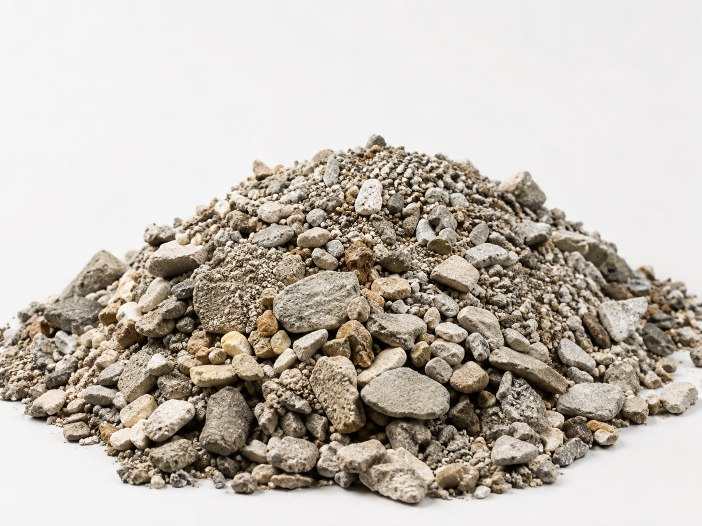 Recovered aggregate material