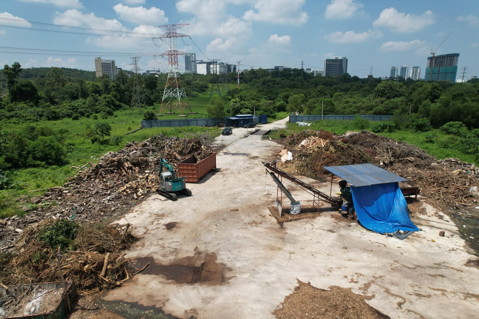 Cyberjaya wood waste facility — photo 1